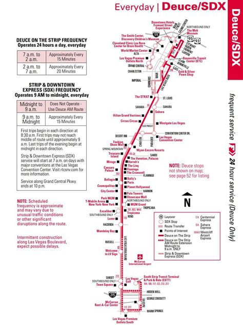 las vegas valley bus schedule